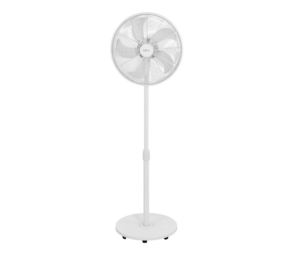 Lucci Air 21326449 - Stojanový látor GLIDE 36W/230V, priemer 45 cm, biely 21326449