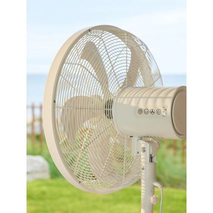 Lucci Air 21326449 - Stojanový ventilátor GLIDE 36W/230V, priemer 45 cm, biely