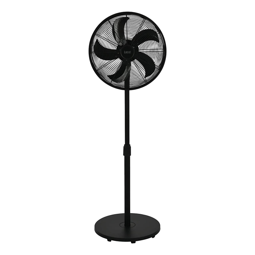 Lucci Air 21326549 - Stojanový ventilátor GLIDE 36W/230V priemer 45 cm čierny