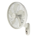 Lucci Air 21326649 - Nástenný ventilátor GLIDE 36W/230V pr. 45 cm biela + diaľkové ovládanie