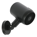 Lucci Air 21612649 - Nástenný ventilátor JET 32W/230V čierna + diaľkové ovládanie