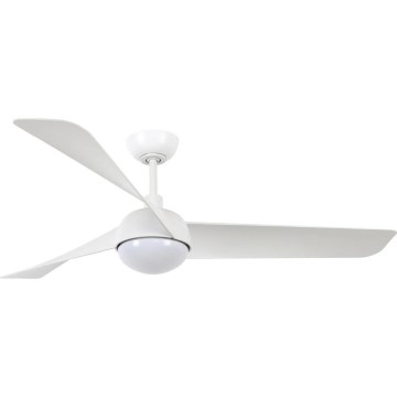 Lucci Air 21617049 - LED stmievateľný stropný ventilátor OSPREY 1xGX53/12W/230V pr. 132 cm biela + diaľkové ovládanie