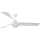 Lucci Air 21617049 - LED stmievateľný stropný ventilátor OSPREY 1xGX53/12W/230V pr. 132 cm biela + diaľkové ovládanie