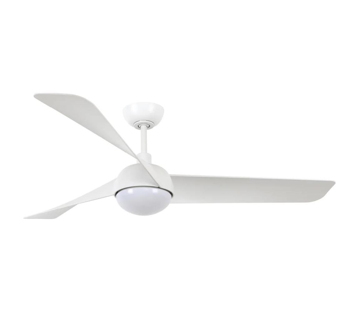 Lucci Air 21617049 - LED stmievateľný stropný látor OSPREY 1xGX53/12W/230V pr. 132 cm biely + diaľkové ovládanie 21617049
