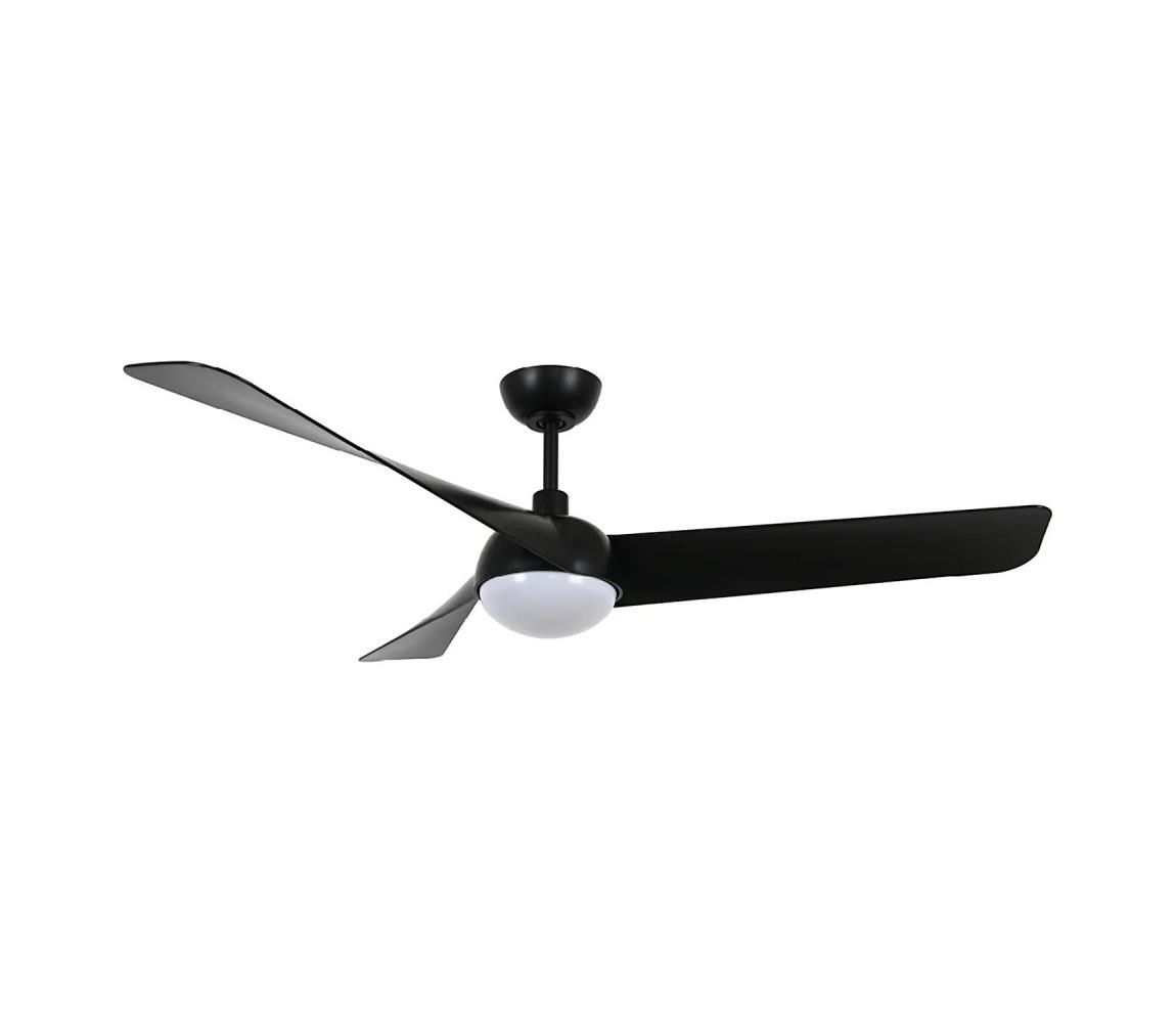 Lucci Air 21617149 - LED stmievateľný látor OSPREY 1xGX53/12W/230V priemer 132 cm čierna + diaľkové ovládanie 21617149