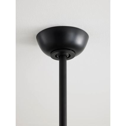 Lucci Air 21617149 - LED stmievateľný stropný ventilátor OSPREY 1xGX53/12W/230V pr. 132 cm čierny + diaľkové ovládanie