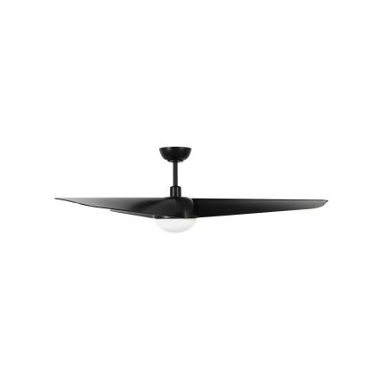 Lucci Air 21617149 - LED stmievateľný stropný ventilátor OSPREY 1xGX53/12W/230V pr. 132 cm čierny + diaľkové ovládanie