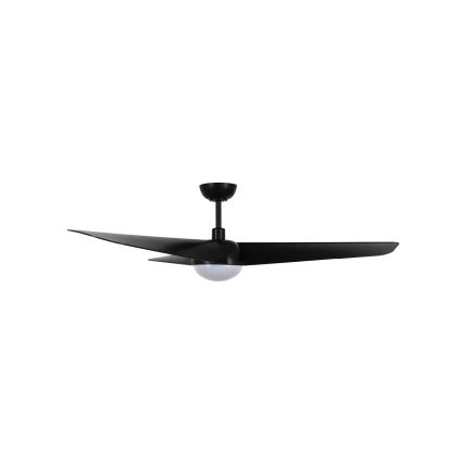 Lucci Air 21617149 - LED stmievateľný stropný ventilátor OSPREY 1xGX53/12W/230V pr. 132 cm čierny + diaľkové ovládanie