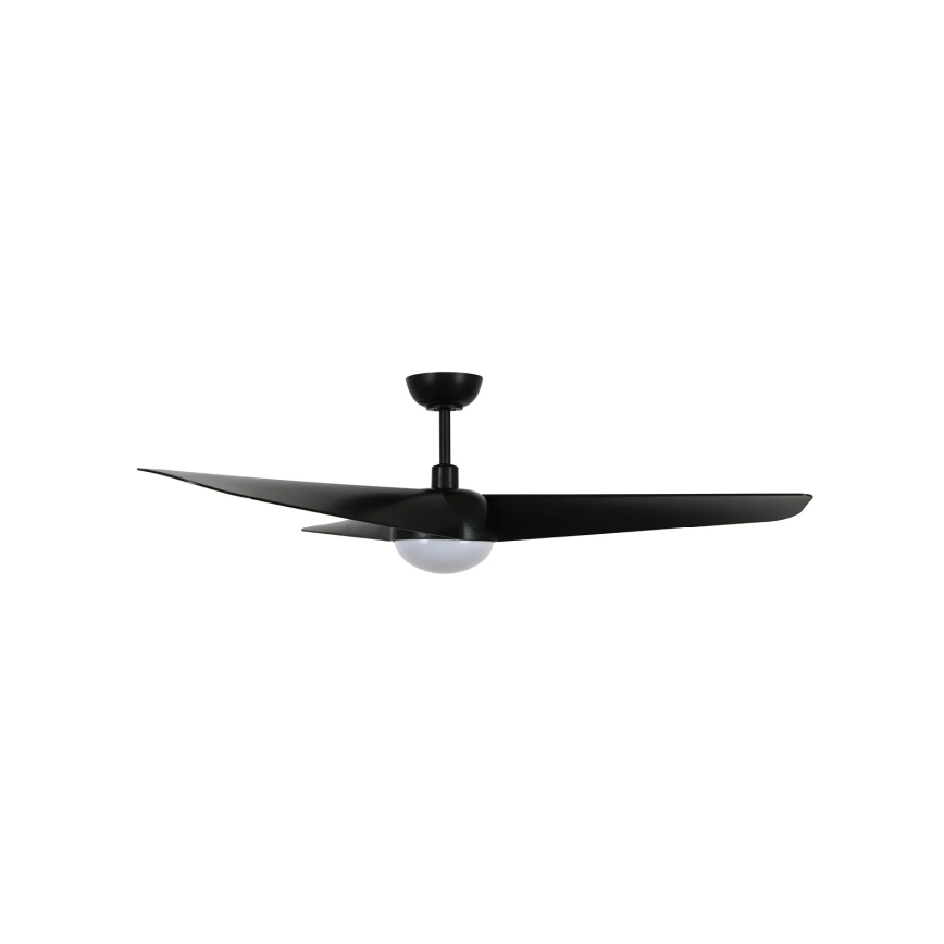 Lucci Air 21617149 - LED stmievateľný stropný ventilátor OSPREY 1xGX53/12W/230V pr. 132 cm čierny + diaľkové ovládanie