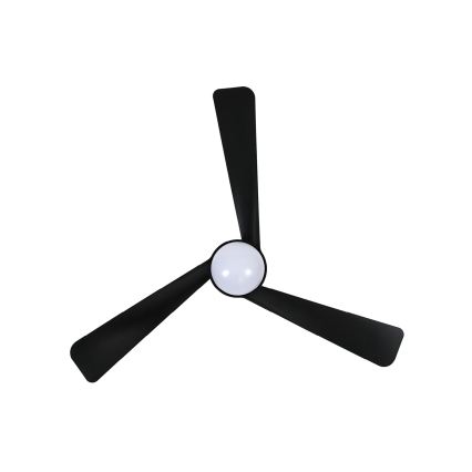 Lucci Air 21617149 - LED stmievateľný stropný ventilátor OSPREY 1xGX53/12W/230V pr. 132 cm čierny + diaľkové ovládanie