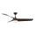 Lucci Air 21617249 - LED stmievateľný stropný ventilátor OSPREY 1xGX53/12W/230V priemer 132 cm bronz + diaľkové ovládanie
