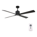 Lucci air 510523 - Stropný ventilátor AIRFUSION CLIMATE čierna + diaľlkové ovládanie