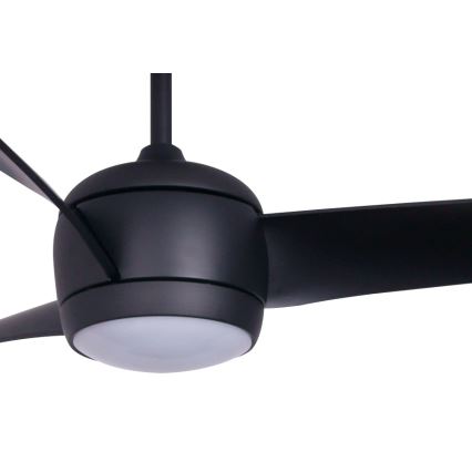 Lucci air 512910 - LED Stropný ventilátor AIRFUSION NORDIC LED/20W/230V čierna + diaľkové ovládanie