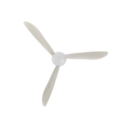 Lucci air 512911 - LED stropný ventilátor AIRFUSION NORDIC LED/20W/230V drevo/biela pr. 142 cm + diaľkové ovládanie