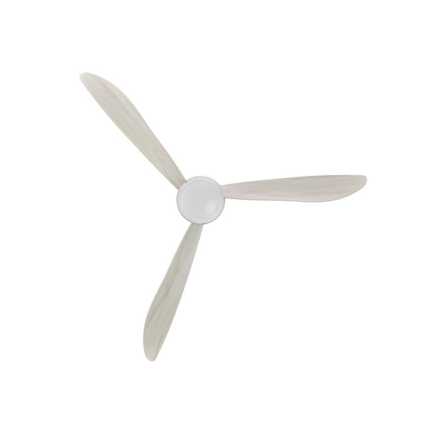 Lucci air 512911 - LED stropný ventilátor AIRFUSION NORDIC LED/20W/230V drevo/biela pr. 142 cm + diaľkové ovládanie