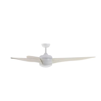 Lucci air 512911 - LED stropný ventilátor AIRFUSION NORDIC LED/20W/230V drevo/biela pr. 142 cm + diaľkové ovládanie