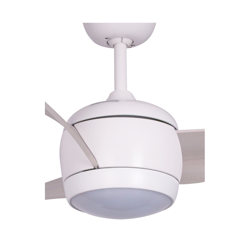 Lucci air 512911 - LED Stropný ventilátor AIRFUSION NORDIC LED/20W/230V drevo/biela + diaľkové ovládanie