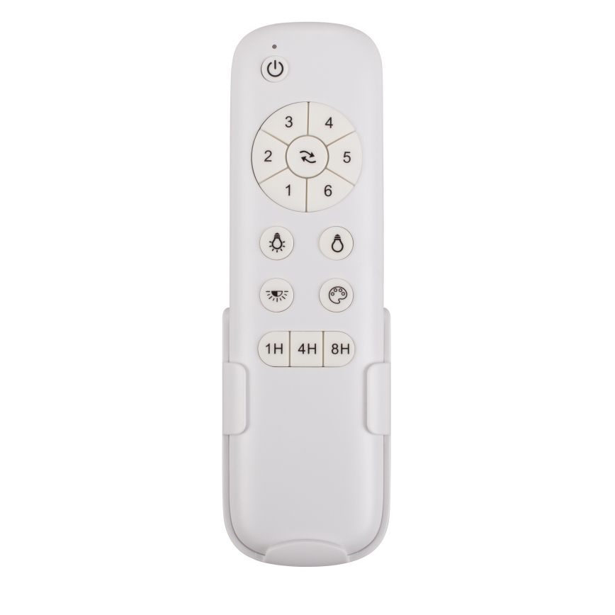 Lucci air 513071 - LED Stmievateľný stropný ventilátor SYROS LED/18W/230V 3000/4000/6000K biela + diaľkové ovládanie