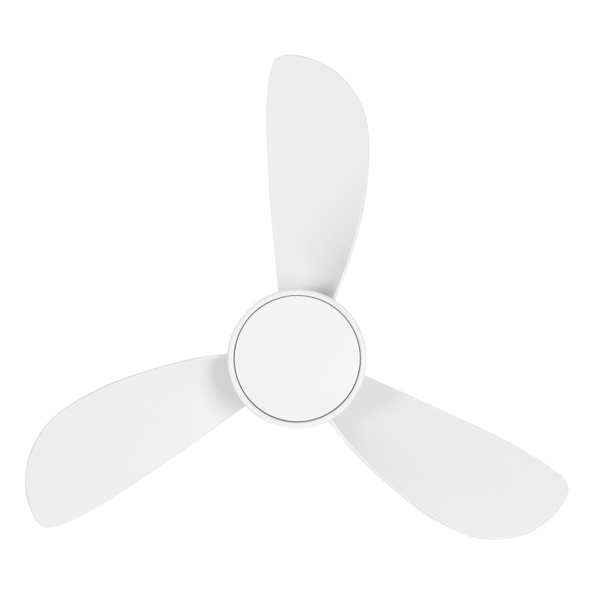 Lucci Air 51307149 - LED stlmiteľný stropný ventilátor SYROS II LED/18W/230V 3000/4000/6000K pr. 76 cm biela + diaľkové ovládanie