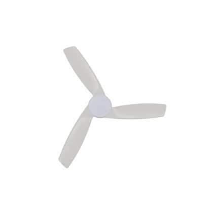 Lucci Air 513073 - LED stmievateľný stropný ventilátor BRONX LED/18W/230V 3000/4000/6000K pr. 132 cm biela + diaľkové ovládanie