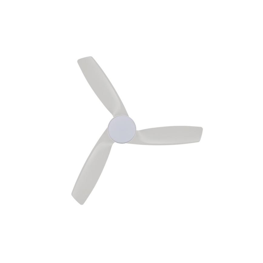 Lucci Air 513073 - LED stmievateľný stropný ventilátor BRONX LED/18W/230V 3000/4000/6000K pr. 132 cm biela + diaľkové ovládanie