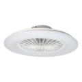 Lucci Air 513200 - LED Stmievateľné stropné svietidlo s ventilátorom OSLO LED/20W/230V 3000/4500/6500K biela + diaľkové ovládanie