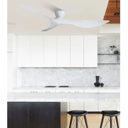 Lucci Air 514030 - Stropný ventilátor KOTARA pr. 137 cm biely + diaľkové ovládanie