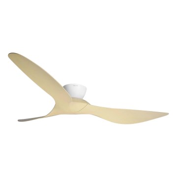 Lucci Air 514031 - Stropný ventilátor KOTARA, priemer 137 cm, béžová/biela + diaľkové ovládanie