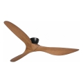 Lucci Air 514032 - Stropný ventilátor KOTARA pr. 137 cm hnedá/čierna + diaľkové ovládanie