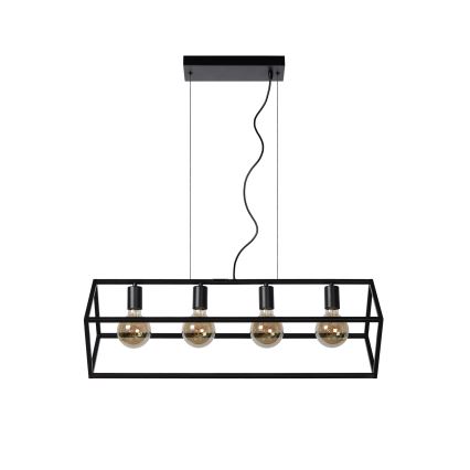 Lucide 00425/04/30 - Luster na lanku FABIAN 4xE27/40W/230V
