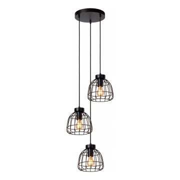 Lucide 00429/13/30 - Luster na lanku FILOX 3xE27/40W/230V