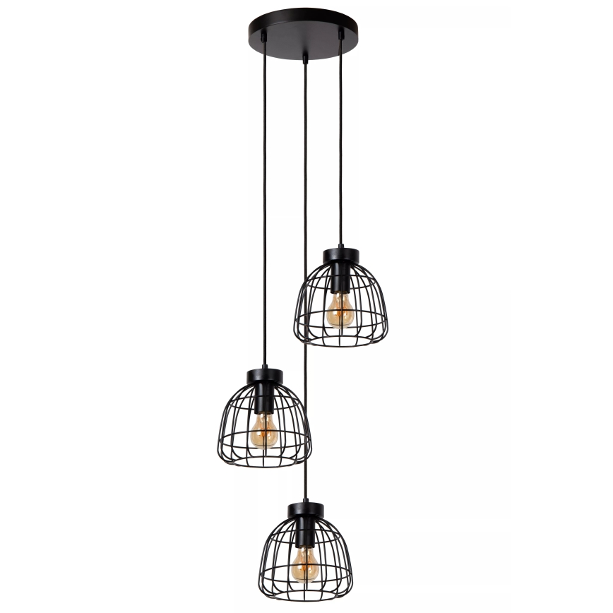 Lucide 00429/13/30 - Luster na lanku FILOX 3xE27/40W/230V