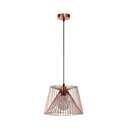 Lucide 02401/28/17 - Závesné svietidlo VINTI 1xE27/60W/230V medené
