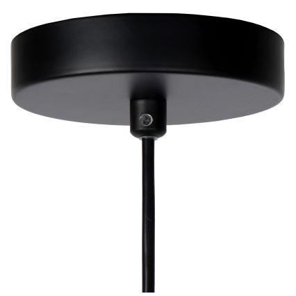 Lucide 03436/40/30 - Luster na lanku GARVE 1xE27/40W/230V čierna
