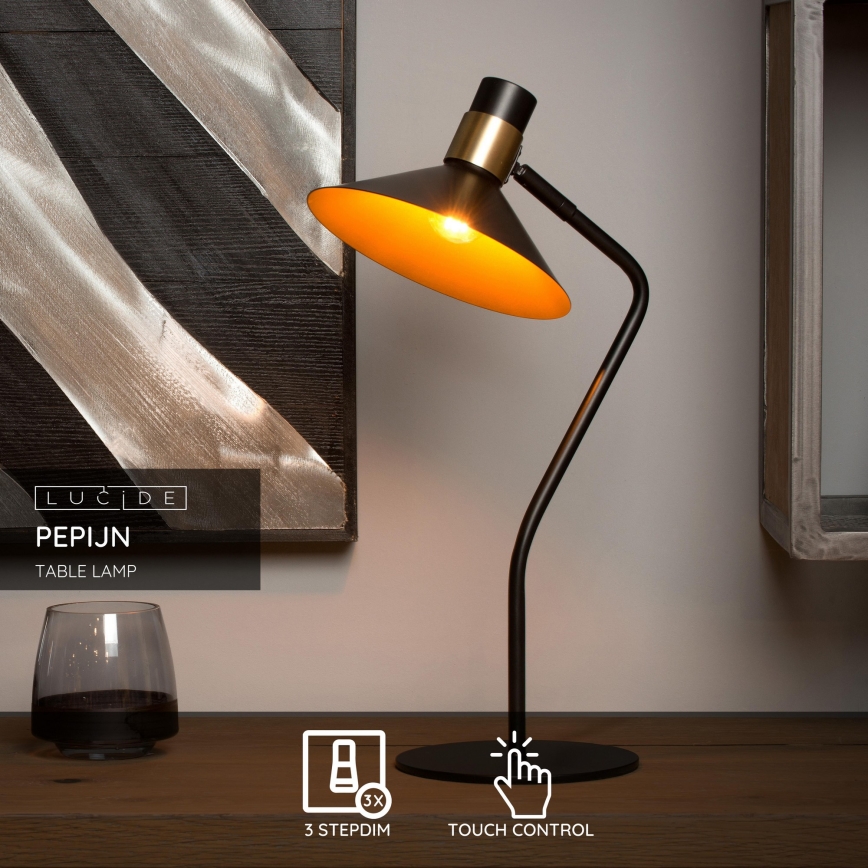 Lucide 05528/01/30 - Stmievateľná stolná lampa PEPIJN 1xE14/40W/230V