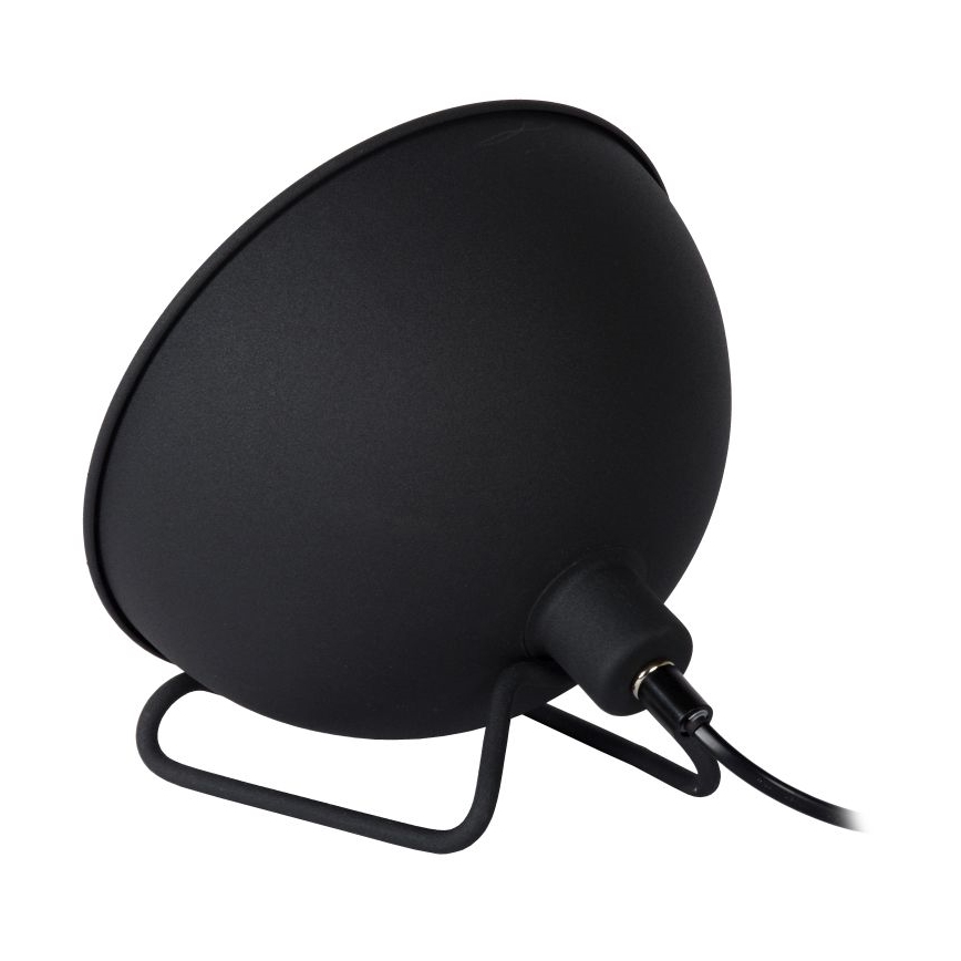 Lucide 05530/20/30 - Stolná lampa ALVARO 1xE14/25W/230V pr. 20 cm čierna/zlatá
