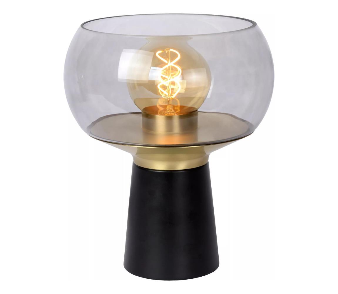 Lucide Lucide 05540/01/30 - Stolná lampa FARRIS 1xE27/25W/230V čierna 
