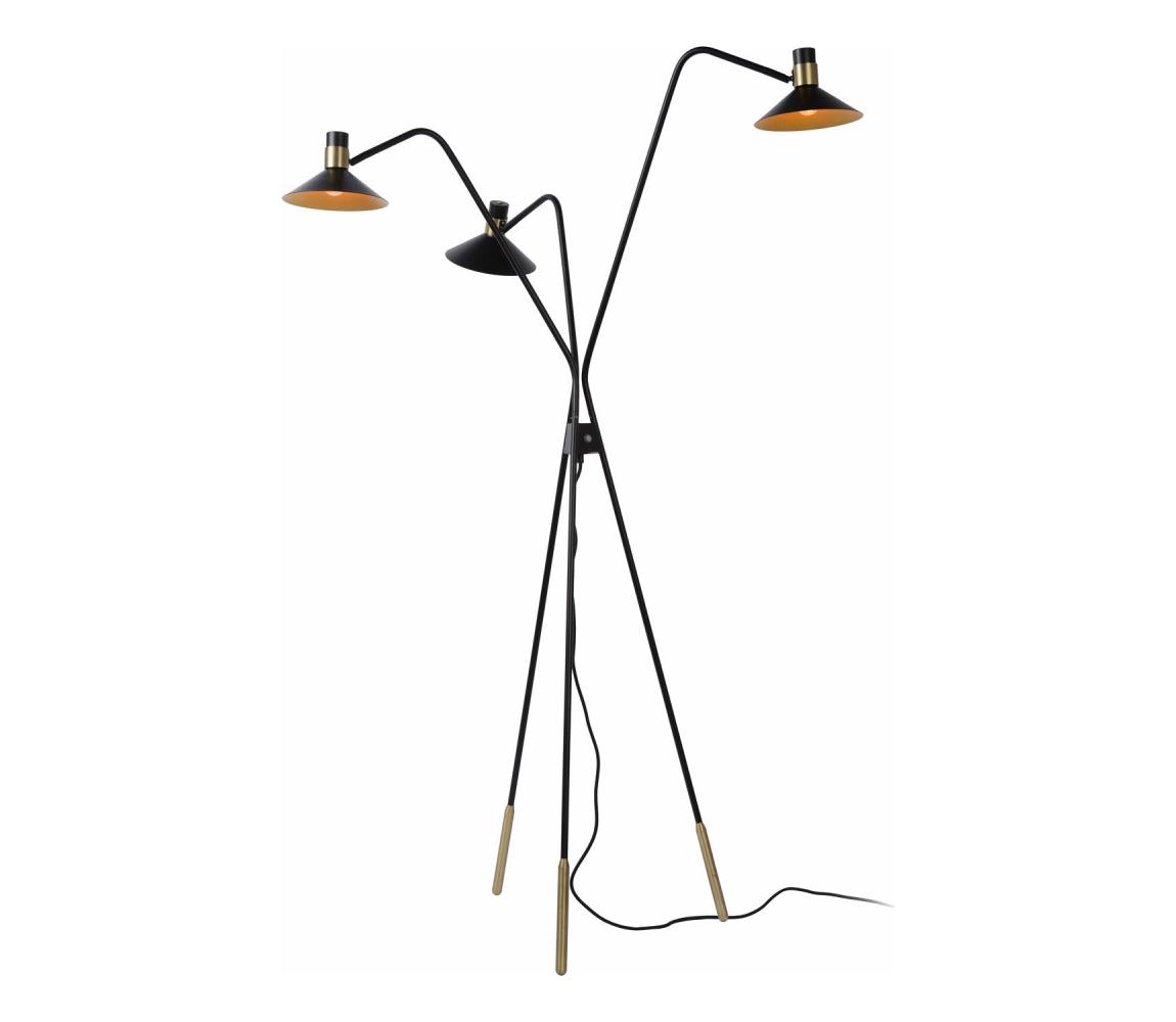 Lucide Lucide 05728/03/30 - Stojacia lampa PEPIJN 3xE14/40W/230V 