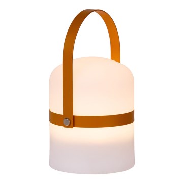 Lucide 06802/01/43 - LED Vonkajšia stmievateľná lampa LITTLE JOE LED/0,3W/3,7V USB IP44 680 mAh oranžová
