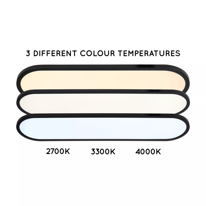 Lucide 07121/24/30 - LED stmievateľné stropné svietidlo ELLY LED/24W/230V 2700/3300/4000K 20x60 cm