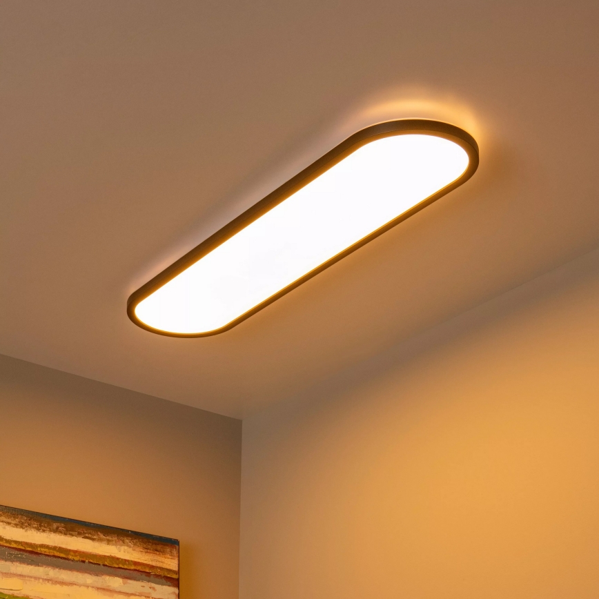 Lucide 07121/36/30 - LED stmievateľné stropné svietidlo ELLY LED/36W/230V 2700/3300/4000K 20x80 cm