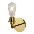 Lucide 08223/01/01 - LED nástenné svietidlo RETRO 1xE27/5W/230V mosadz