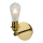 Lucide 08223/01/01 - LED nástenné svietidlo RETRO 1xE27/5W/230V mosadz
