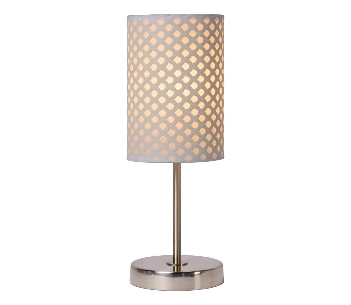 Lucide Lucide 08500/81/31 - Stolná lampa MODA 1xE27/60W/230V biela 