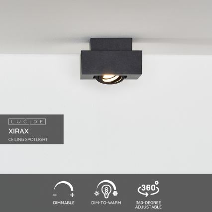 Lucide 09119/06/30 - LED Stmievateľné bodové svietidlo XIRAX 1xGU10/5W/230V