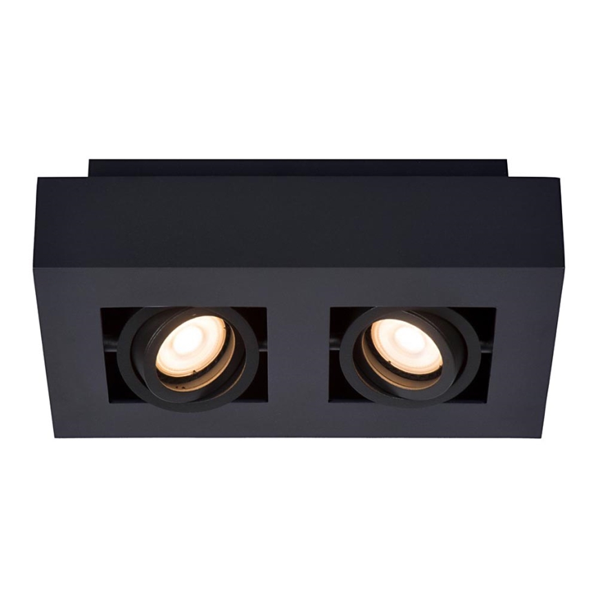 Lucide 09119/11/30 - LED Stmievateľné bodové svietidlo XIRAX 2xGU10/5W/230V