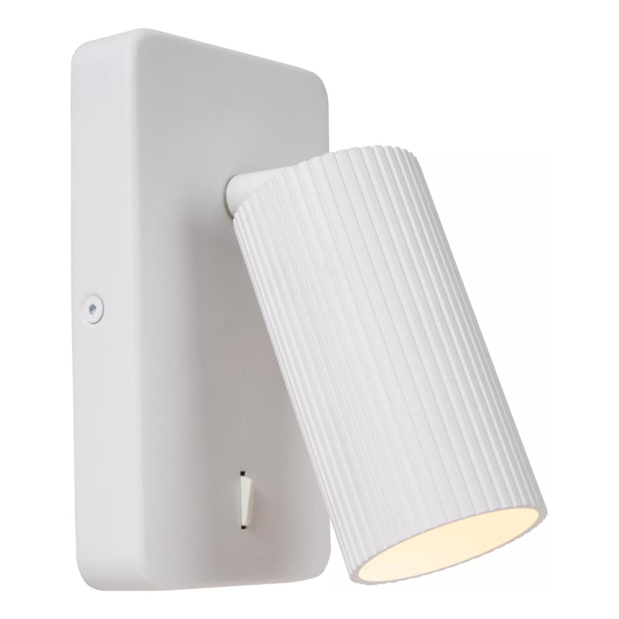 Lucide 09239/11/31 - Nástenné bodové svietidlo CLUBS 1xGU10/40W/230V biela