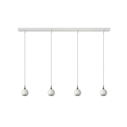 Lucide 09434/04/31 - Luster na lanku FAVORI 4xGU10/5W/230V biela