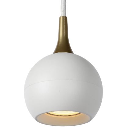 Lucide 09434/04/31 - Luster na lanku FAVORI 4xGU10/5W/230V biela