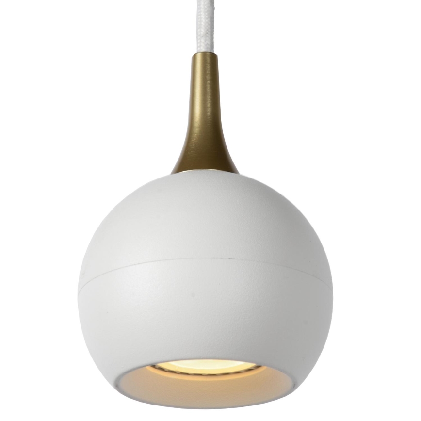 Lucide 09434/04/31 - Luster na lanku FAVORI 4xGU10/5W/230V biela